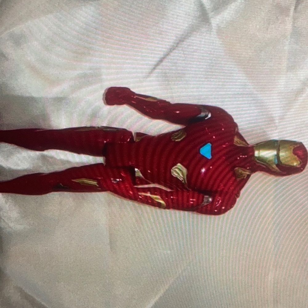 Red and Gold action Figure